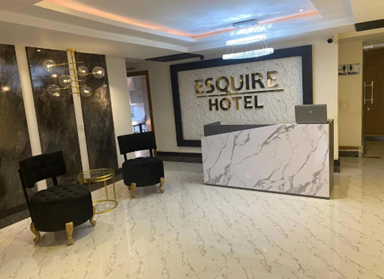 reception- Esquires hotel and service apartment 